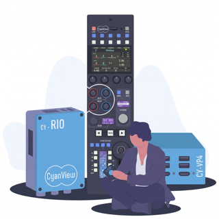 Cyanview RIO, RCP and VP4 products