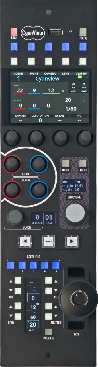 Cyanview RCP control panel